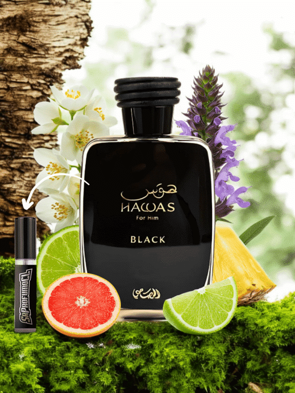 Decant Rasasi Hawas Black