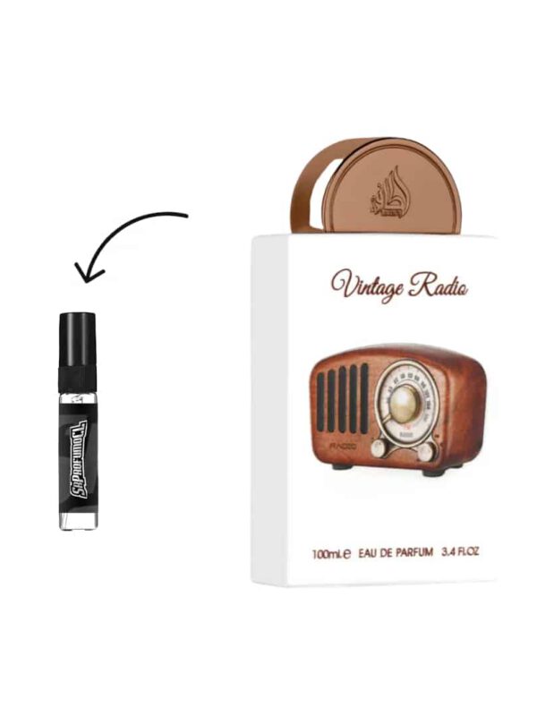 Decant Lattafa Vintage Radio