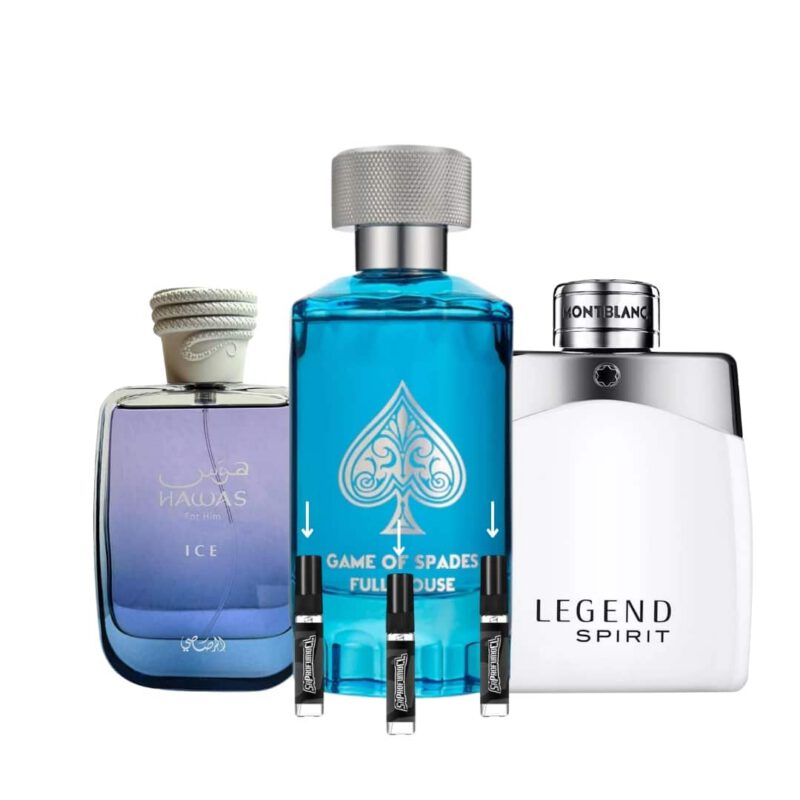 PACK DECANTS DE VERANO PARA EL GYM + 1 VIAL DE REGALO 🎁